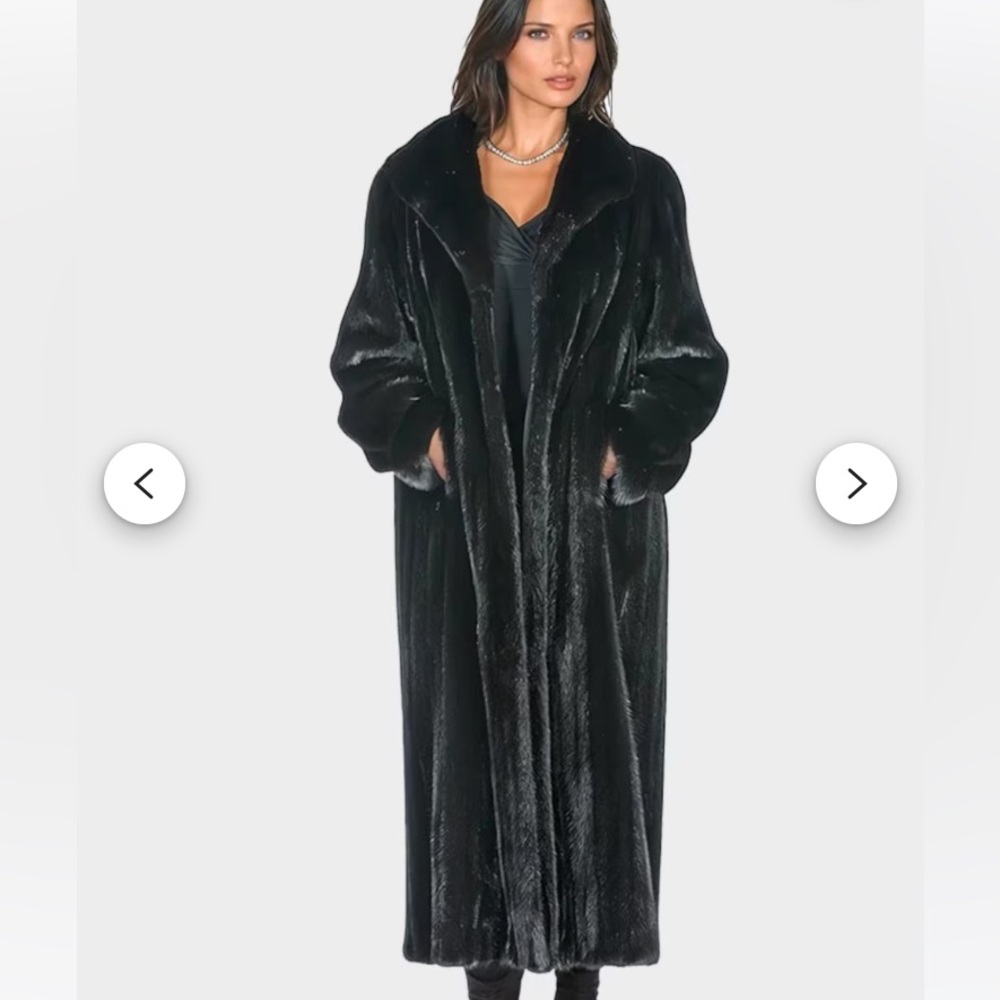 Beautiful Black Fur Coat